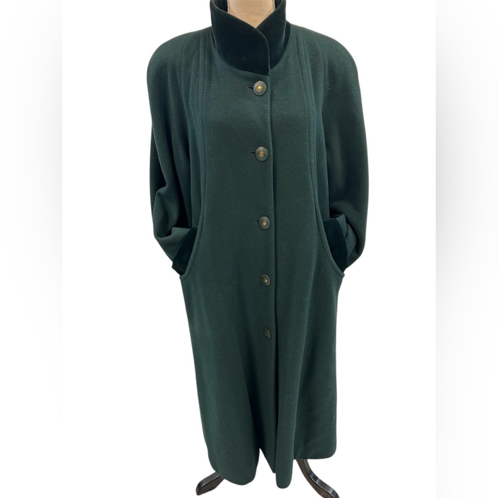 Vintage London Fog Wool Coat Petite - Picture 3 of 11